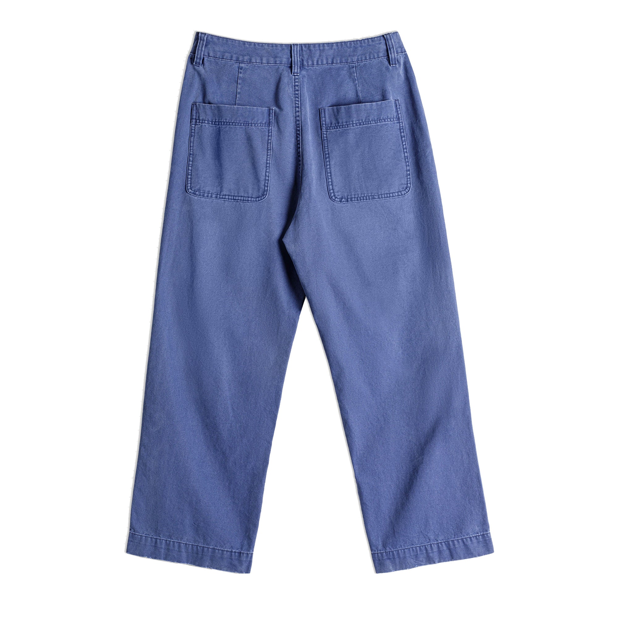 MADEN Blau gewaschene Canvas-Hose