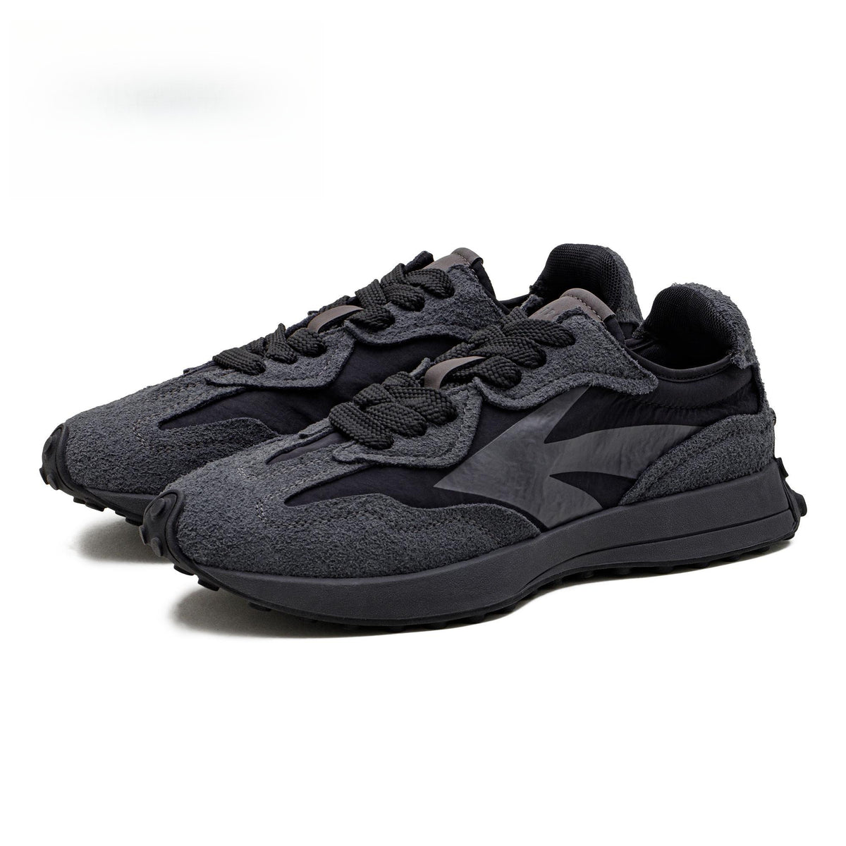 Chaussures Maden Retro Black Warrior pour hommes, baskets basses à semelle épaisse, polyvalentes et confortables, idéales pour le jogging et les loisirs. 