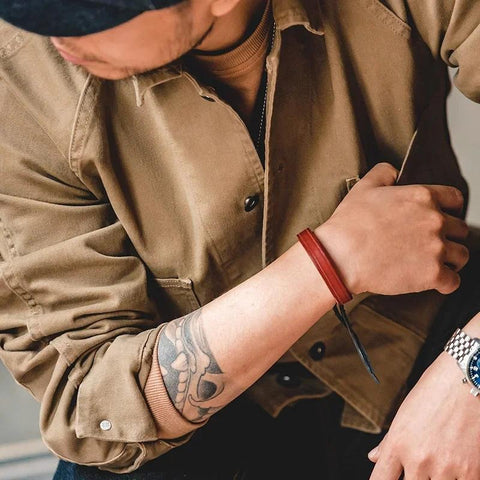 MADEN Heavyweight Twill Chore Coat – Khaki Utility Jacket