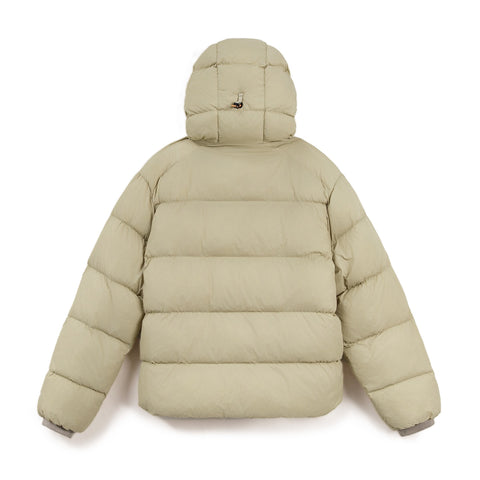 MADEN メンズ フード付き 中綿入り パフジャケット アウトドア用 ショートコート