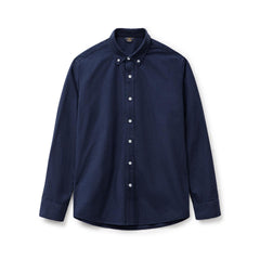 Camisa Oxford de algodón grueso para hombre MADEN con botones