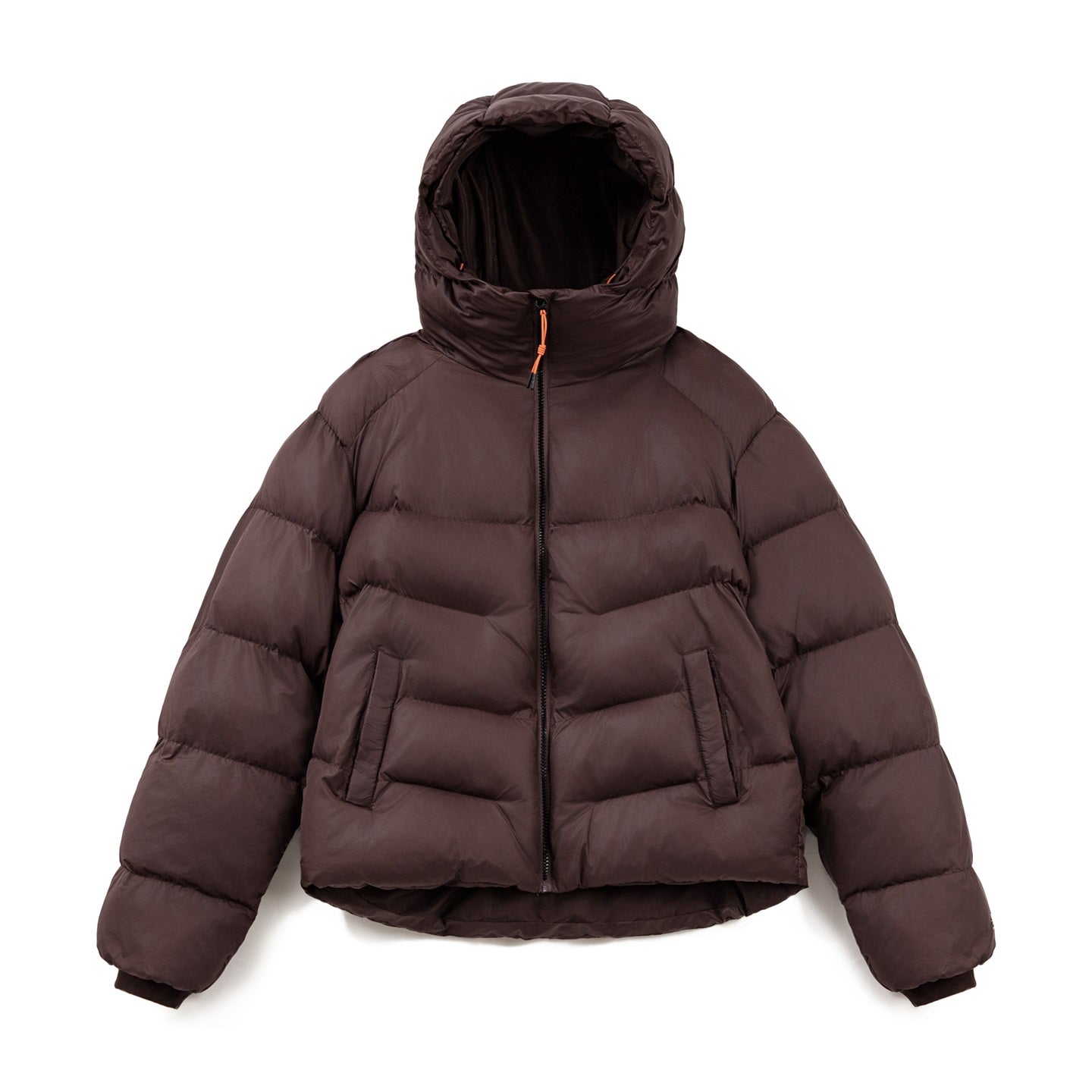 MADEN Herren Steppjacke aus schwerem Material mit Kapuze