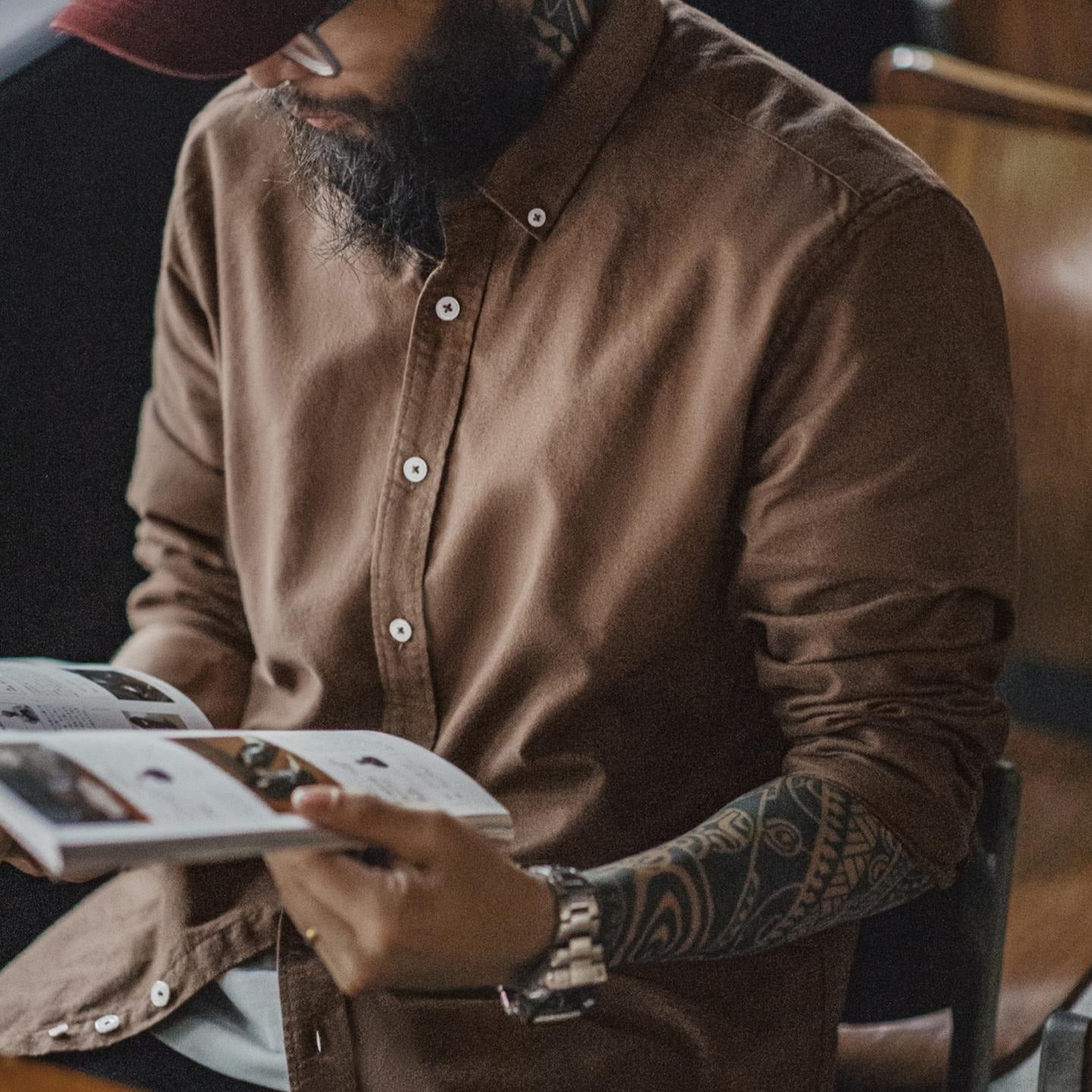 마덴 남성 옥스포드 셔츠 – 면 100% 버튼다운 긴팔 캐주얼 셔츠