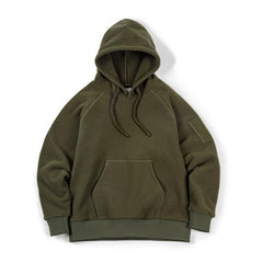 Sudadera polar con capucha de peso pesado MADEN