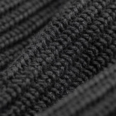 MADEN Schwerer Rippenstrick Balaclava Beanie Mütze