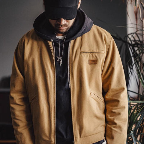 MADEN Detroit Jacke – 430 g/m² Canvas-Baumwolle, 100 % 