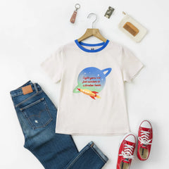 Camiseta ringer estampada de lyocell MADEN