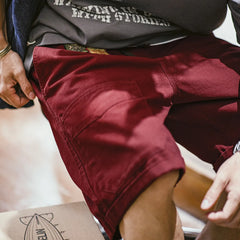 MADEN M51 Military Style Straight-Leg Cargo Shorts