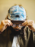MADEN Men's Wave Print Five-Panel Curved Brim Cap thumbnail