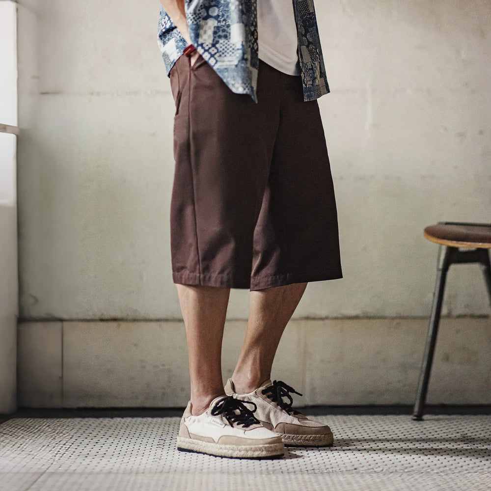 MADEN Woven Linen Fisherman Shoes