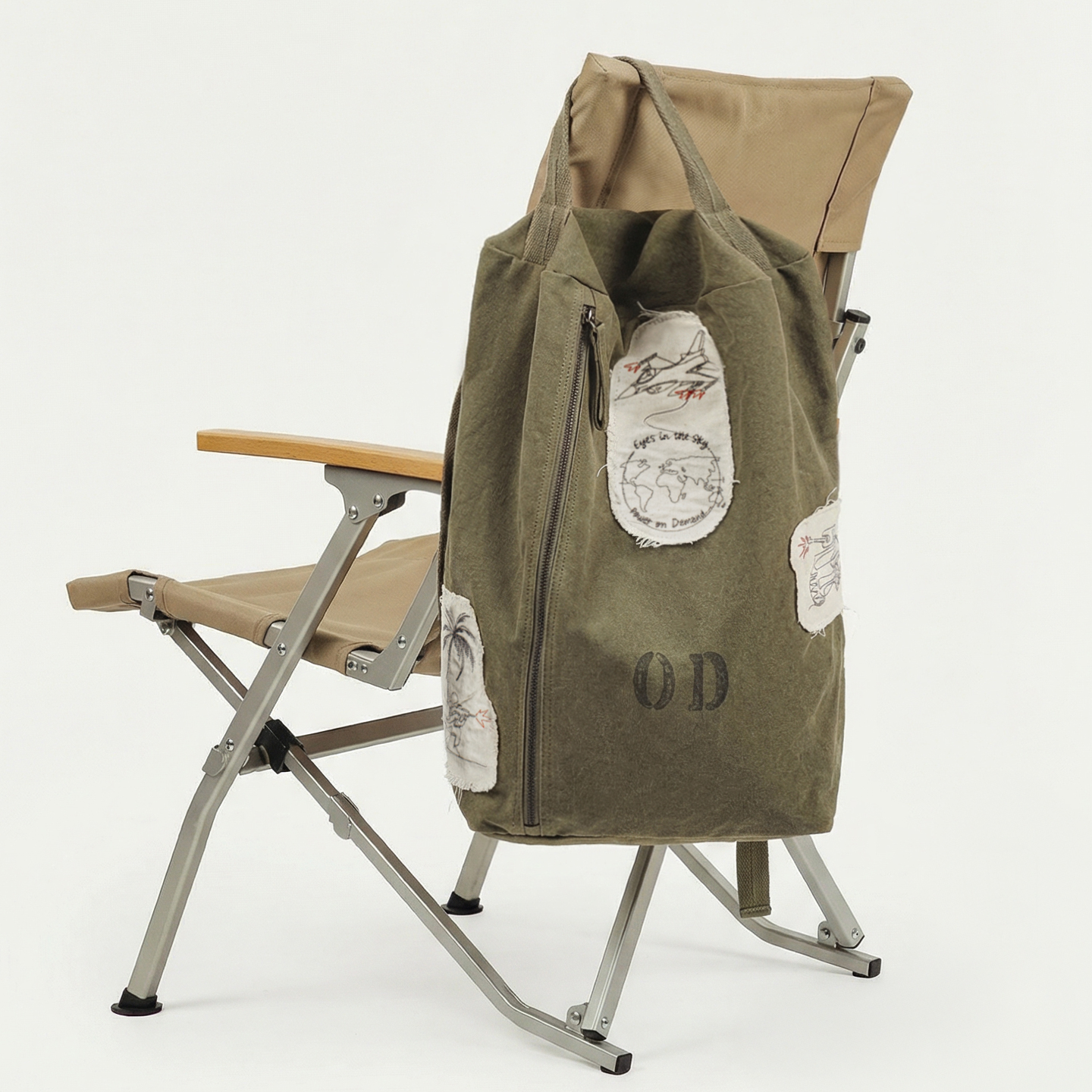 MADEN Retro Kitbag – Große Kapazität