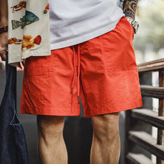 MADEN Orange Beach Vacation Shorts