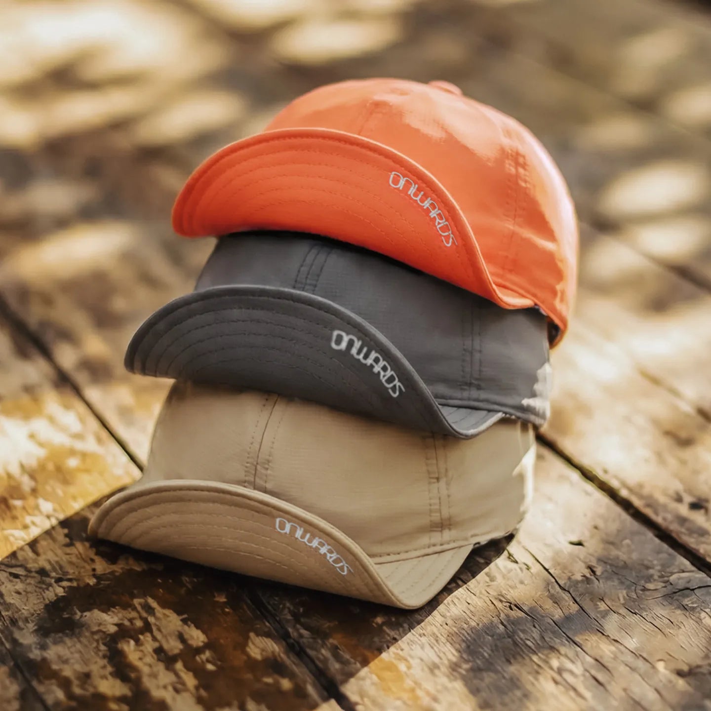 MADEN Mesh-Back Breathable Flat-Brim Baseball Cap