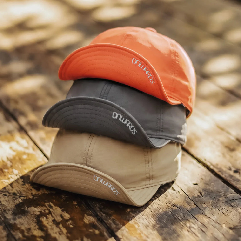 MADEN Mesh-Back Breathable Flat-Brim Baseball Cap