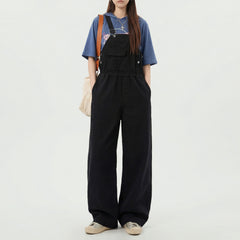 MADEN Damen schwarzer Overall