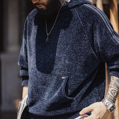 MADEN Chenille Heavyweight Knit Hoodie