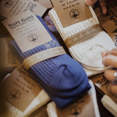 MADEN Waffle Knit Crew Sock - Moisture-Wicking