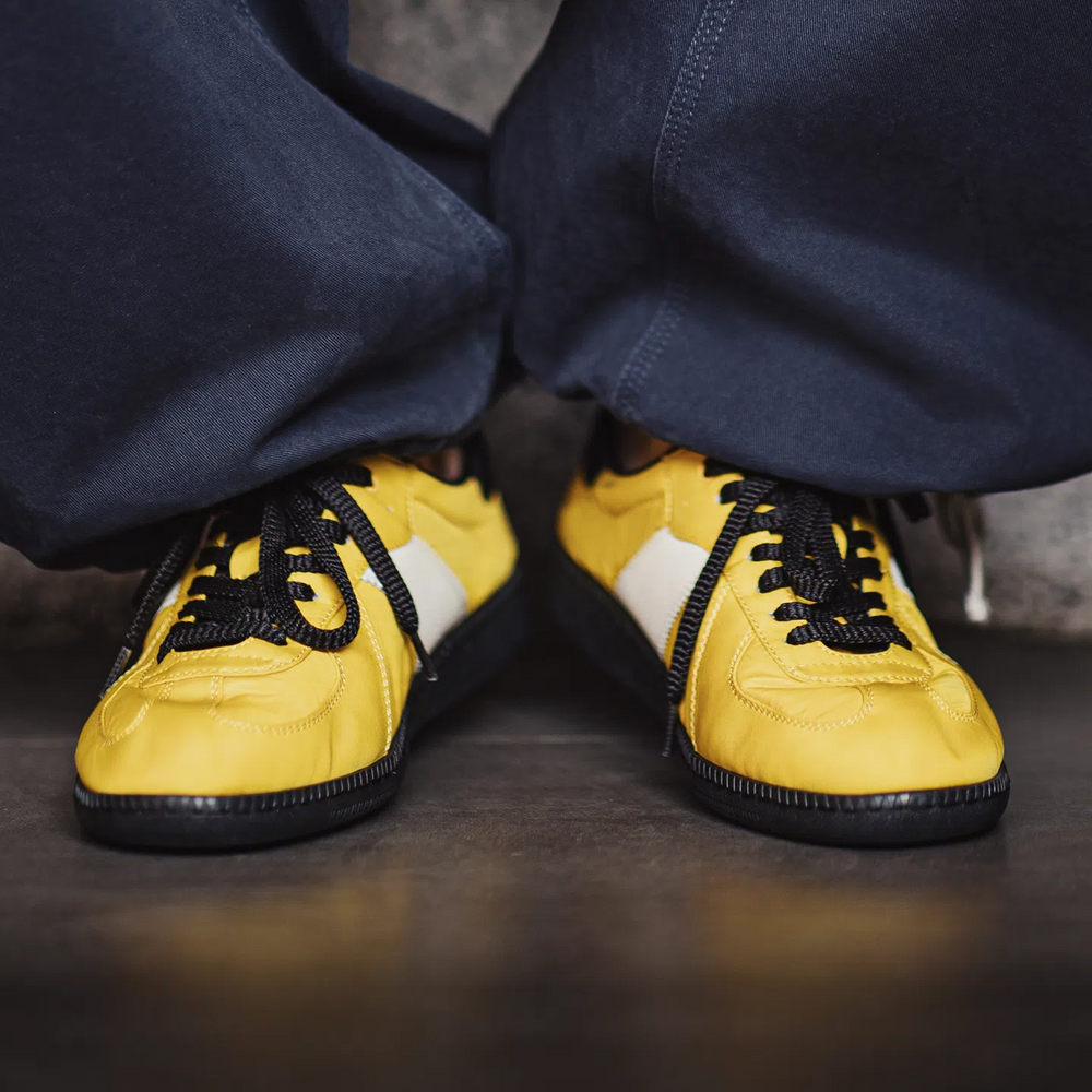 MADEN Yellow Vintage Trainer Shoes