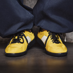 MADEN Yellow Vintage Trainer Shoes