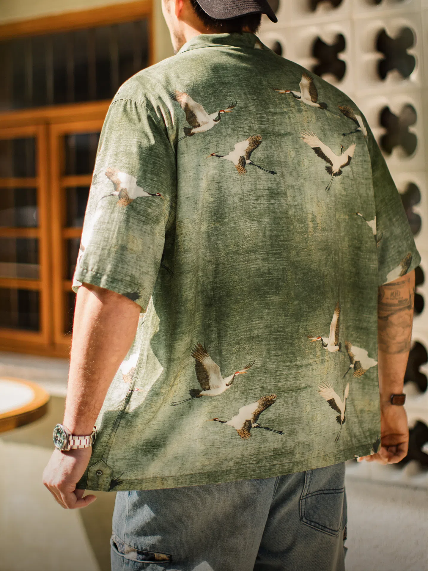 MADEN Lyocell Short Sleeve Shirt