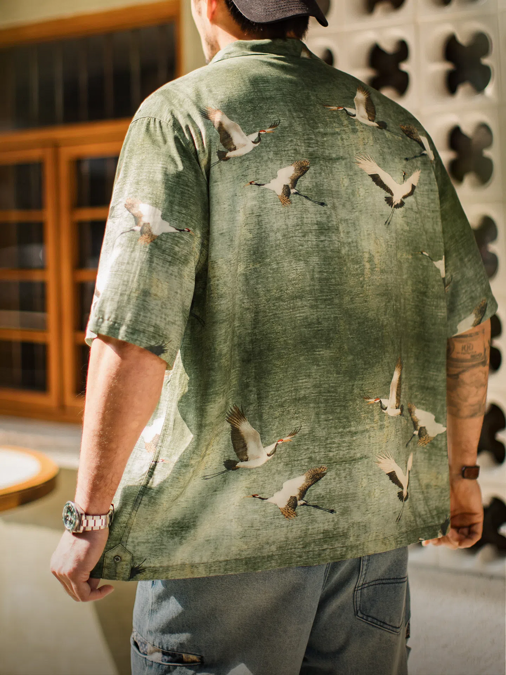 MADEN Lyocell Short Sleeve Shirt