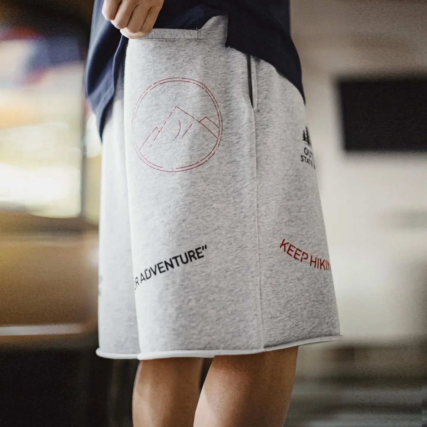 MADEN Heavyweight Terry Print Shorts