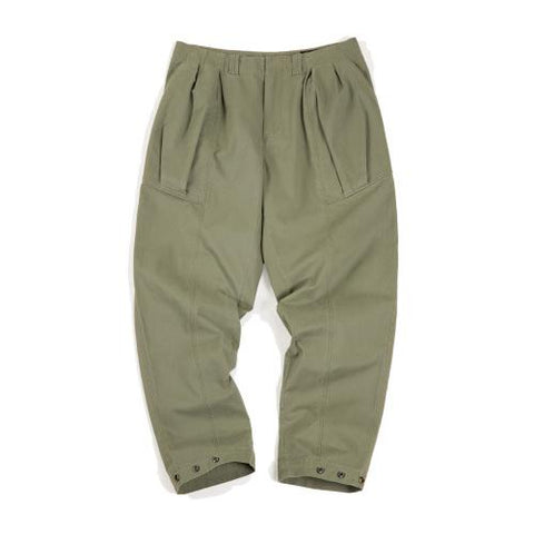 Pantalones sueltos informales estilo retro Maden, corte ajustado, pantalones rectos azul marino verde ejército