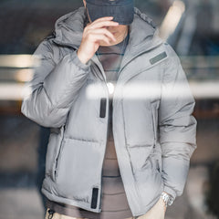 MADEN Men's Detachable Sleeve Down Puffer Vest Jacket