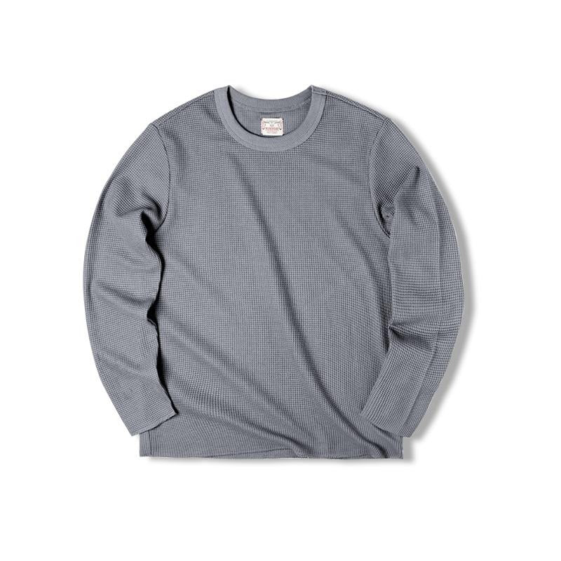 MADEN Schwerer Waffelstrick Baumwoll Hoodie