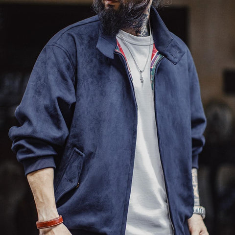 MADEN G9 Harrington Suede Jacket