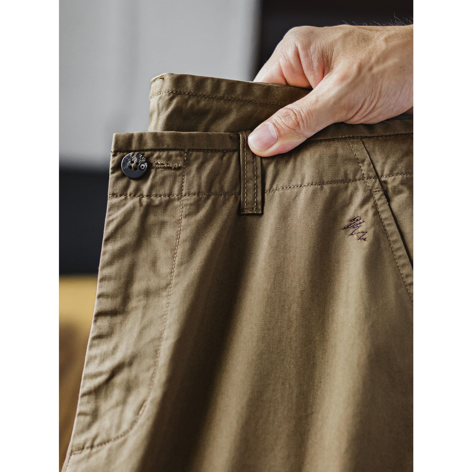 MADEN Cotton Chino Pants
