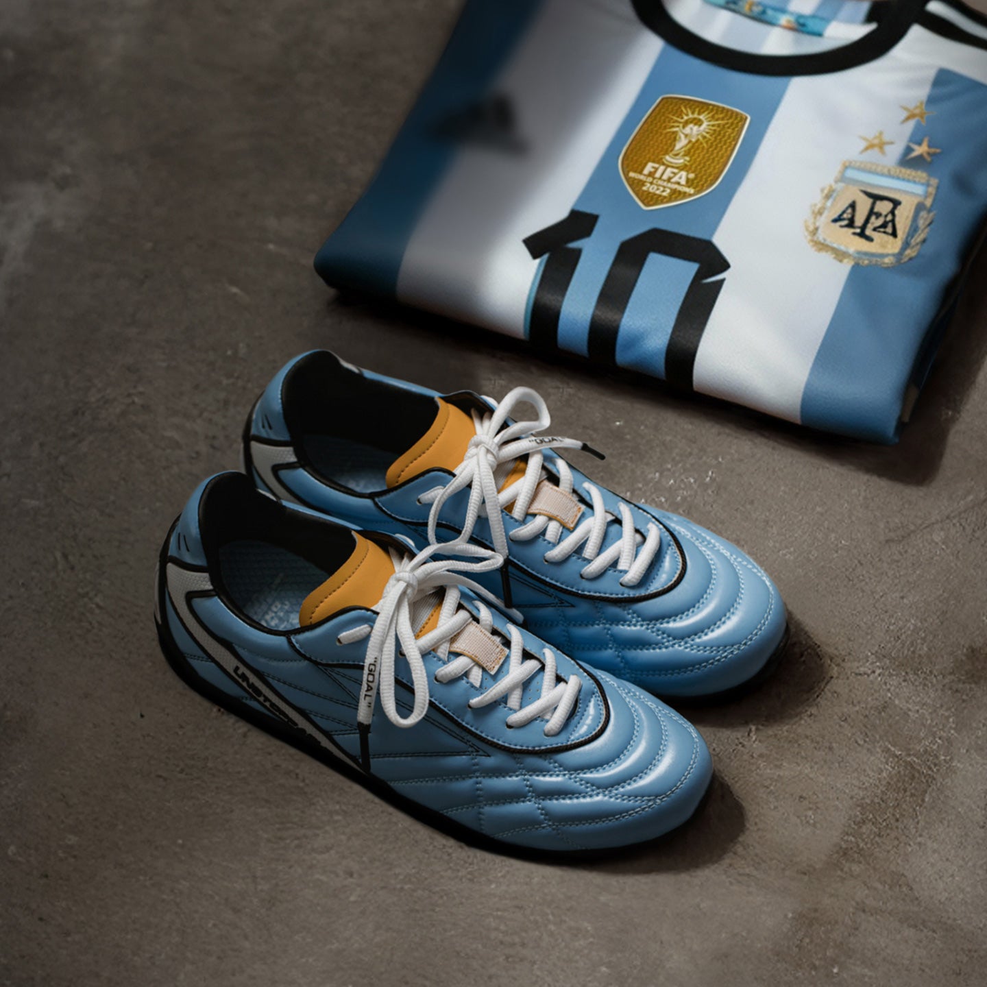 MADEN Retro Deutsche Trainer Fußball-Sneaker