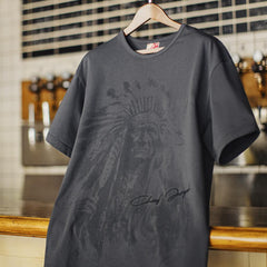 MADEN Chief Joseph Muster bedrucktes T-Shirt - 100 % Baumwolle