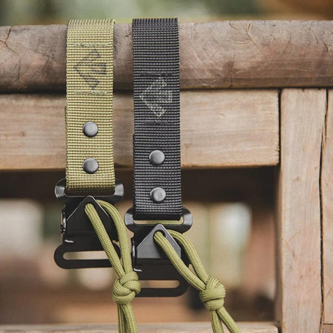 MADEN Utility SAS Schnellverschlussgürtel, multifunktionaler, verstellbarer Outdoor-Gürtel für Herren aus Canvas-Gewebe