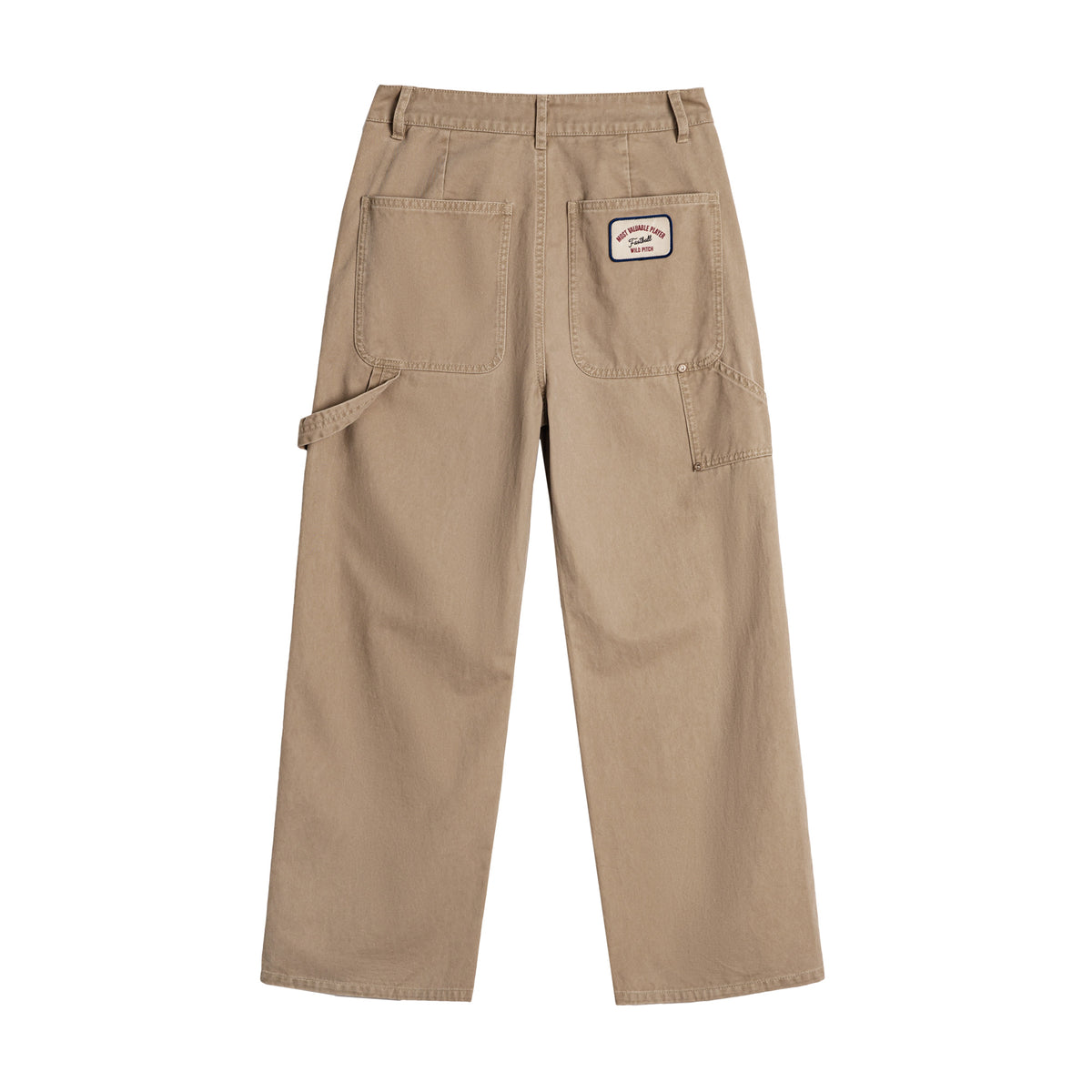 MADEN Women‘s Khaki Vintage Cargo Canvas Pants Straight Leg Casual Cotton Loose Fit Slimming Trousers Spring Fall
