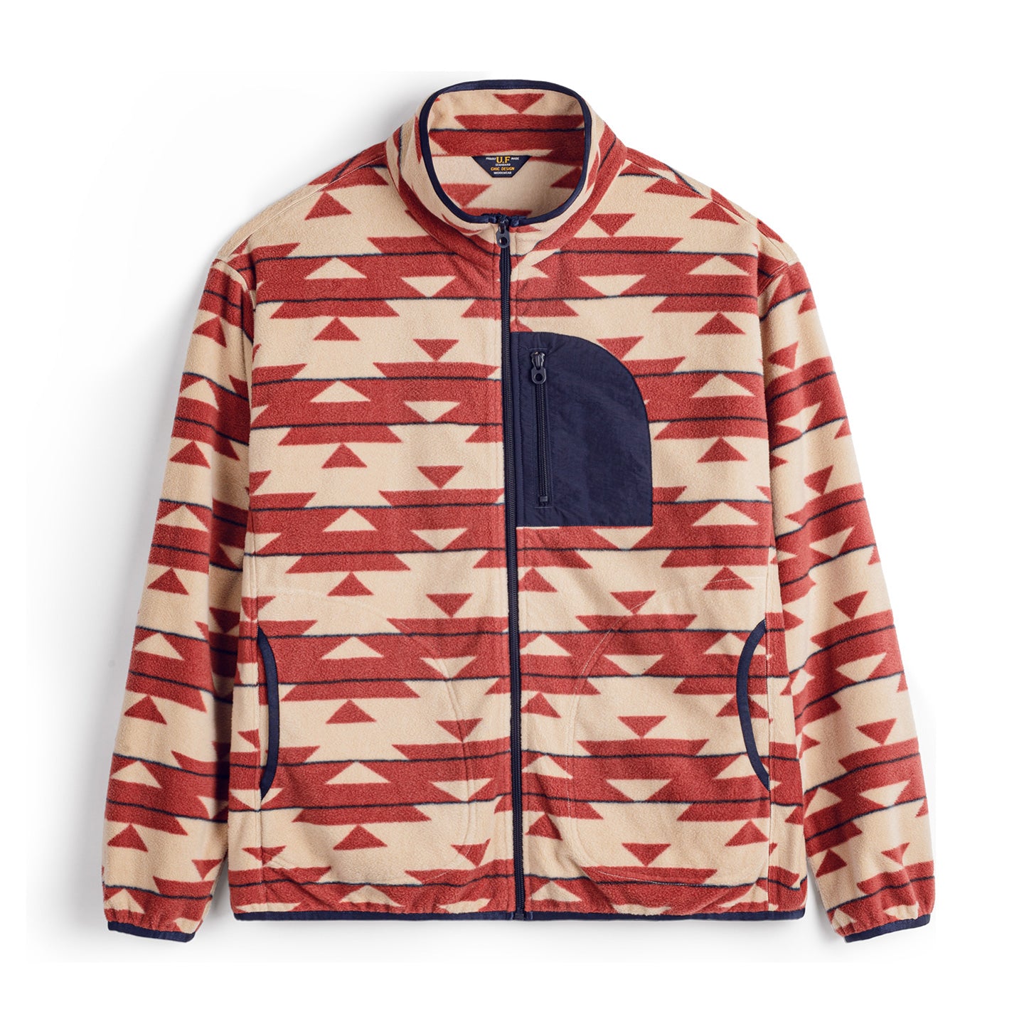 Chaqueta con cremallera de forro polar Navajo MADEN