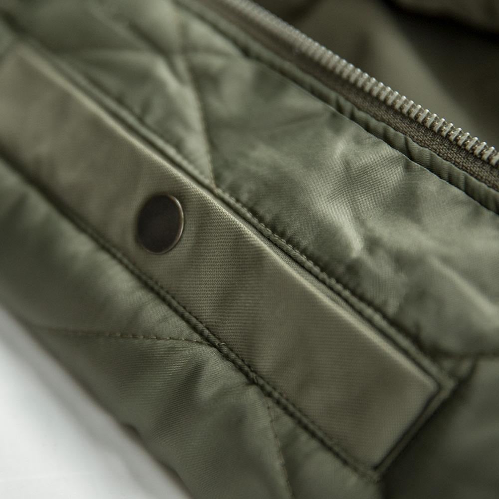 MADEN B-15 Bomberjacke – Kunstpelzkragen