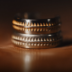 MADEN Navajo Messing Offener Ring