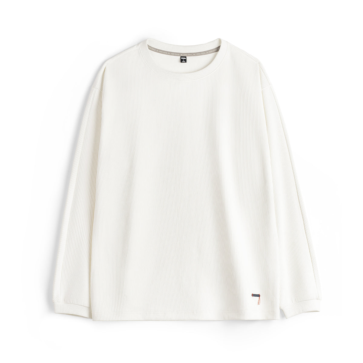 MADEN Ribbed Long Sleeve Tee