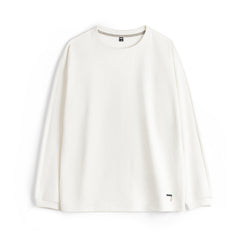 MADEN Geripptes Langarm-T-Shirt