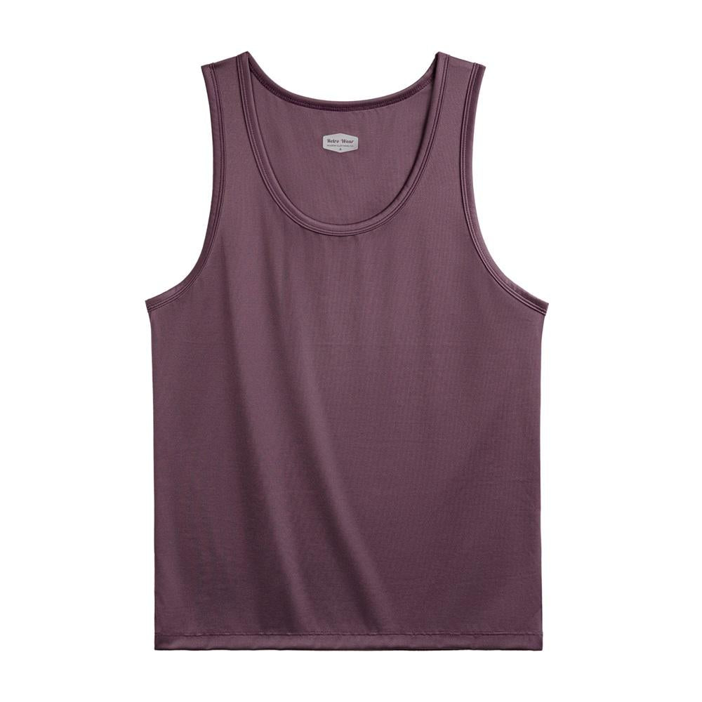 Maden Kühlendes Sonnenschutz-Ripptop, einfarbig, atmungsaktiv, vielseitig, dreifarbig, optionales Tanktop für Herren im Sommer 