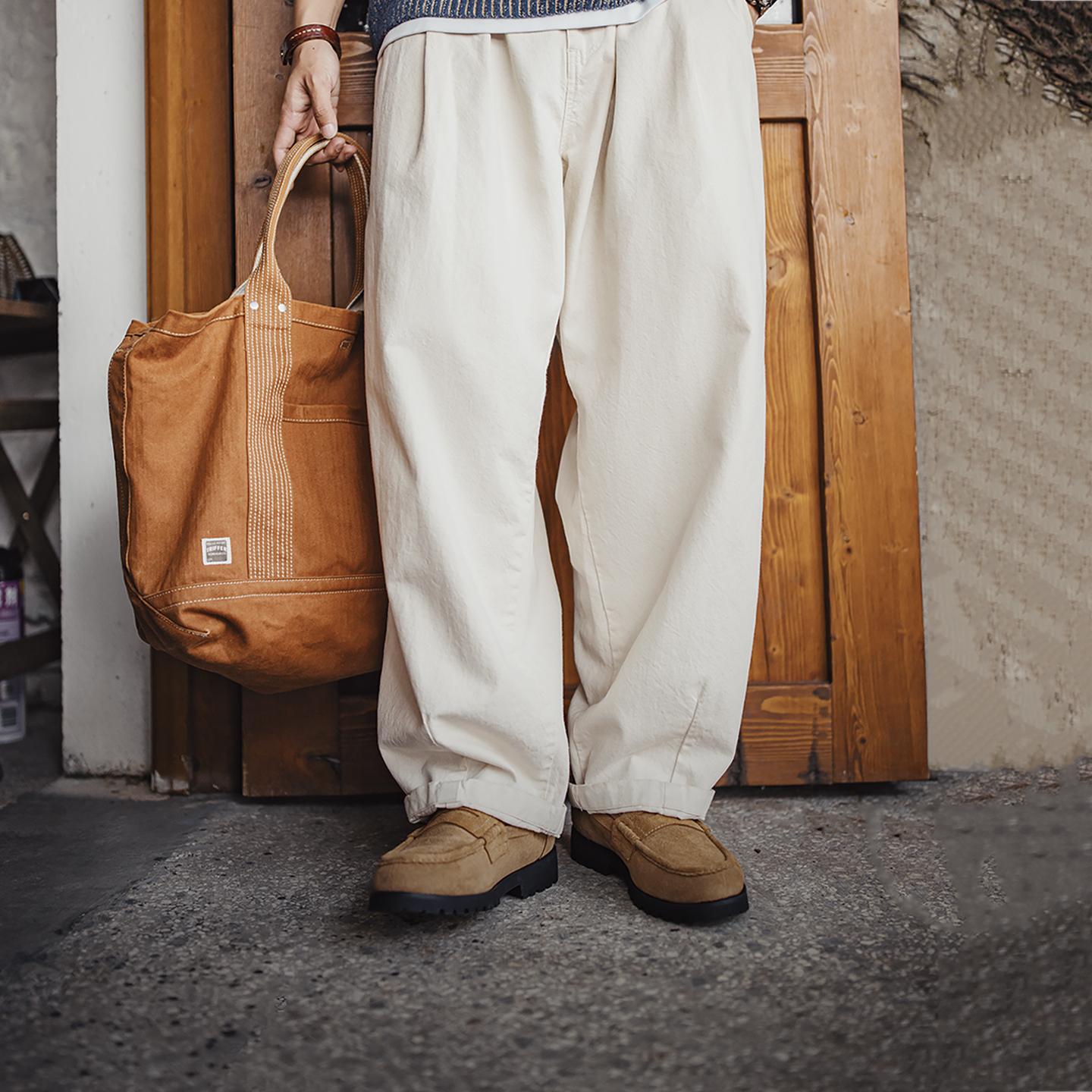 Giày Lười Da Nam MADEN Kiểu Penny Loafers
