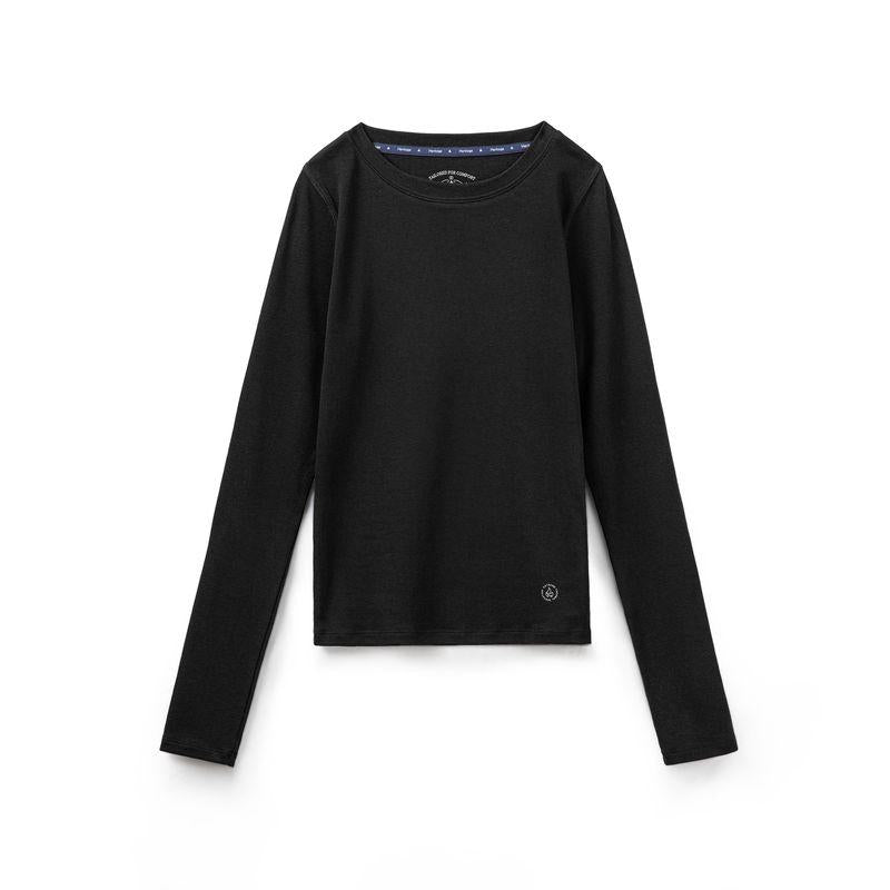 MADEN Knitted Slim Fit Long Sleeve Tee