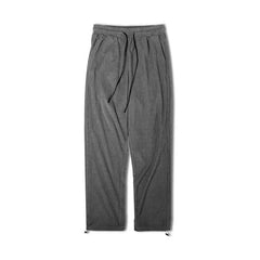 MADEN Vintage Strick-Samt Jogginghose mit weitem Bein
