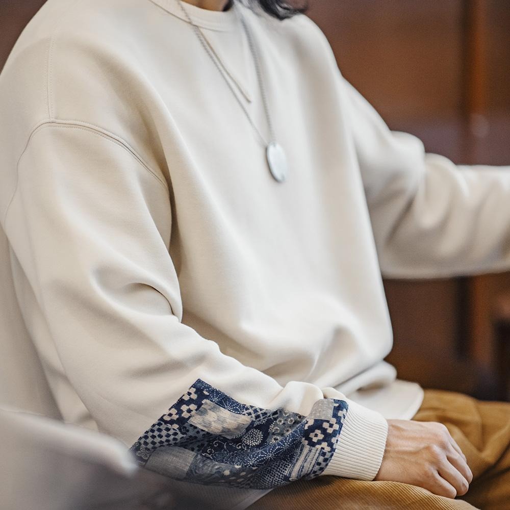 MADEN Boro Patchwork Sweatshirt