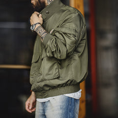 MADEN Armeegrüne Black Panther Jacke