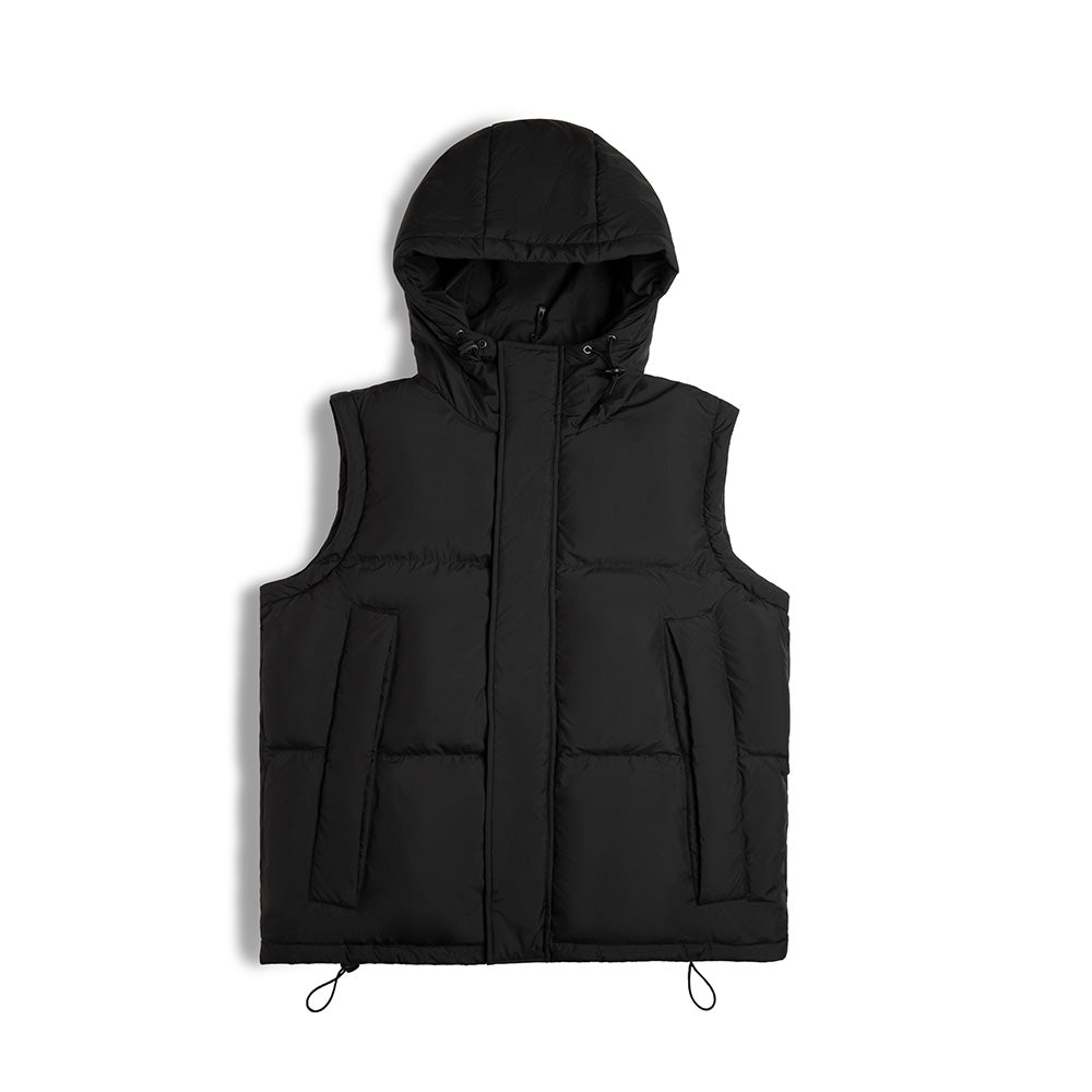 MADEN Men's Detachable Sleeve Down Puffer Vest Jacket