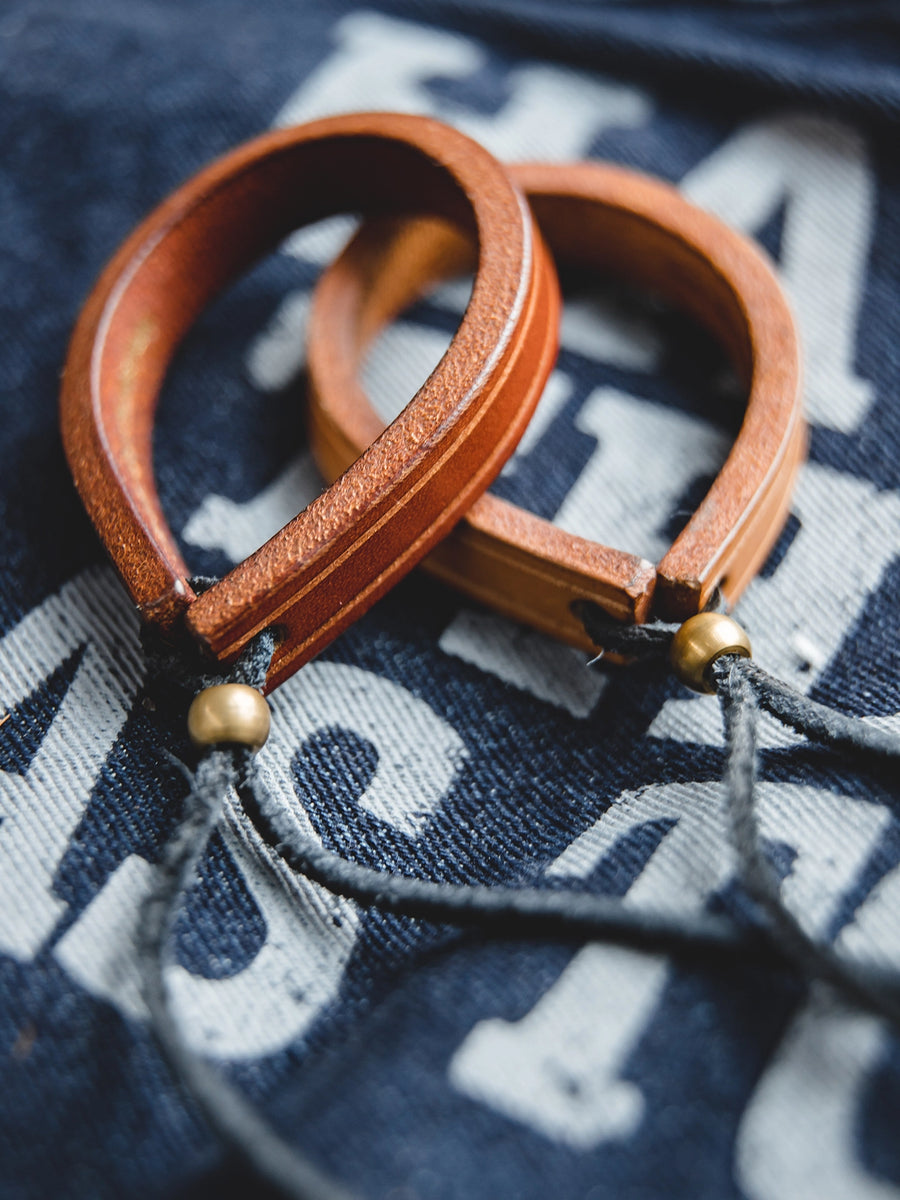 MADEN Vegetable-Tanned Leather Bracelet