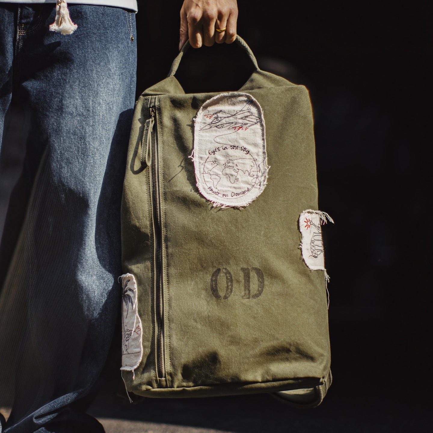 MADEN Retro Kit Bag - Large Capacity