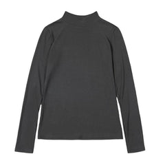 MADEN Damen Halb-Zip Slim Fit Pullover